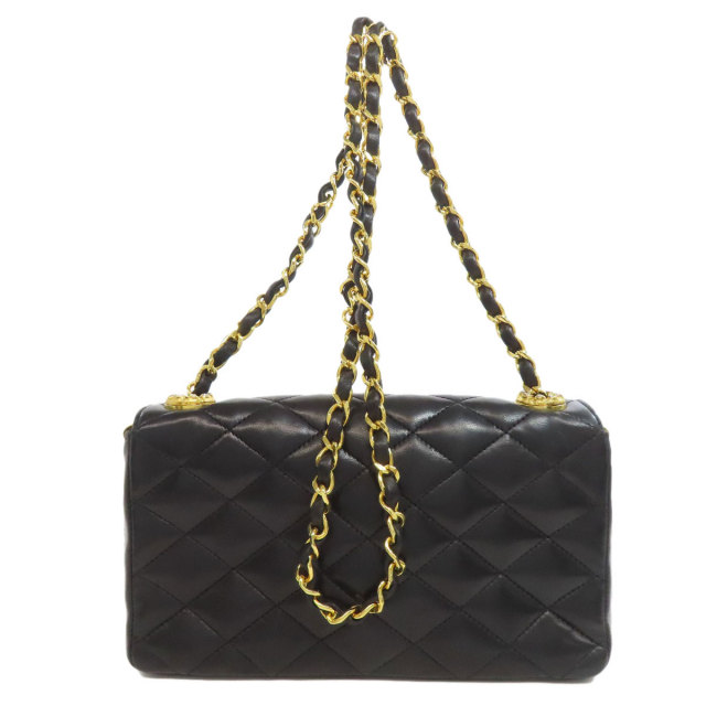 CHANEL シャネル チェーンショルダー マトラッセ ゴールド金具