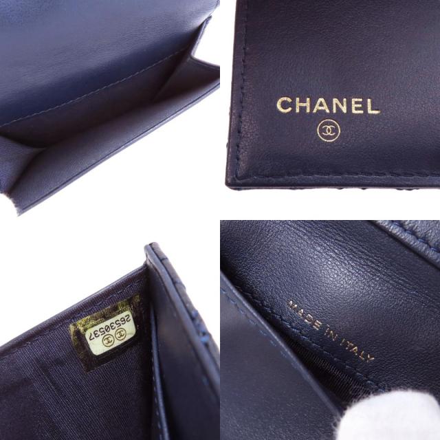 シャネル 二つ折り財布（小銭入れあり） 三つ折り財布 コンパクト財布 ココマーク