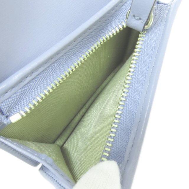 Jimmy Choo ジミーチュウ ロゴ 二つ折り財布（小銭入れあり） カーフ  