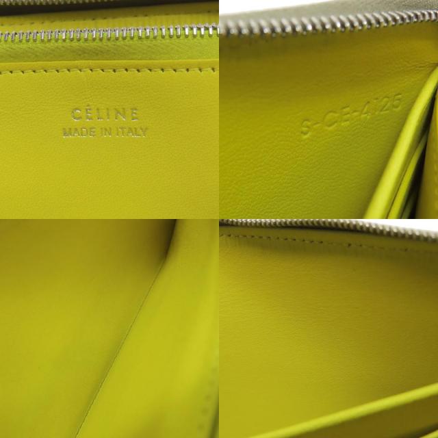 CELINE セリーヌ ロゴ 長財布（小銭入れあり） カーフ レディース