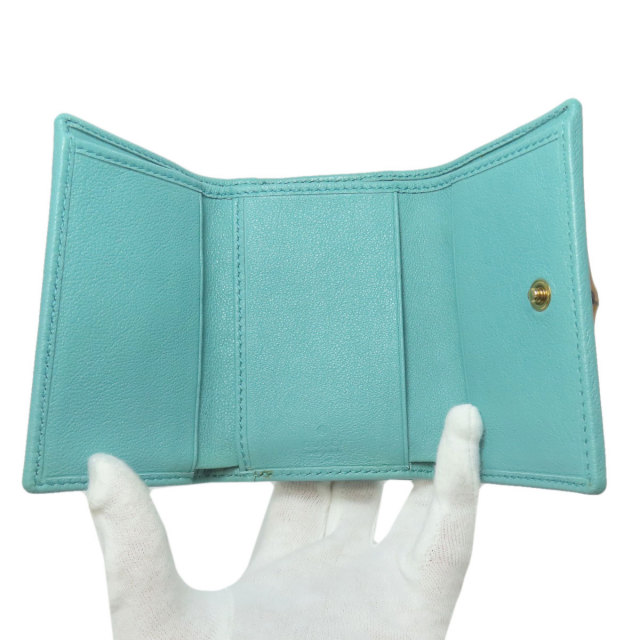 グッチ 二つ折り財布（小銭入れあり） ダイアナ バンブー コンパクトウォレット