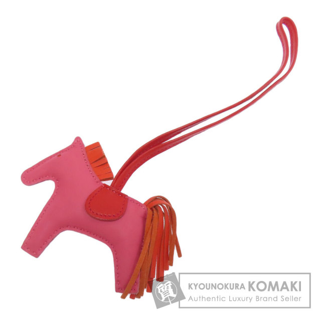 HERMES エルメス バッグチャーム レトルオカレ キーホルダー カーフ