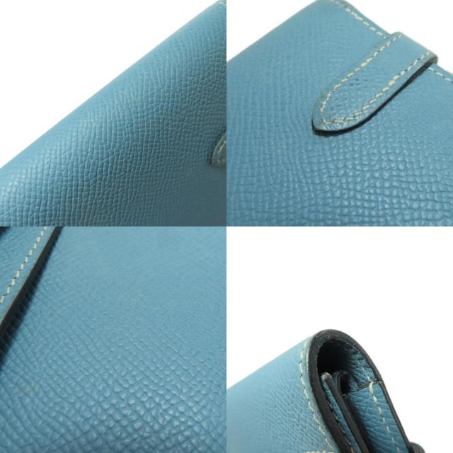 yazama エルメス HERMES ケリーウォレット ブルージーン HERMES エルメス 長財布 ケリーウォレット ロング トゥーゴー