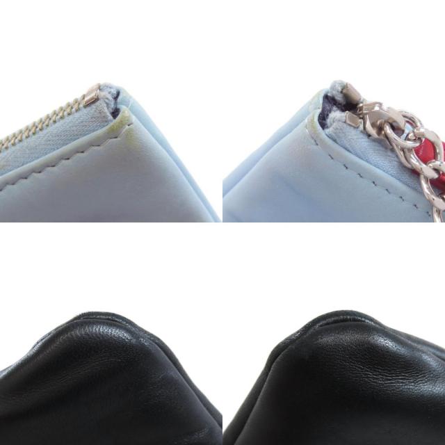 シャネル CHANEL  ココマーク バイカラー  クラッチバッグ レザー レディース  中古 CHANEL シャネル ココマーク バイカラー クラッチバッグ レザー