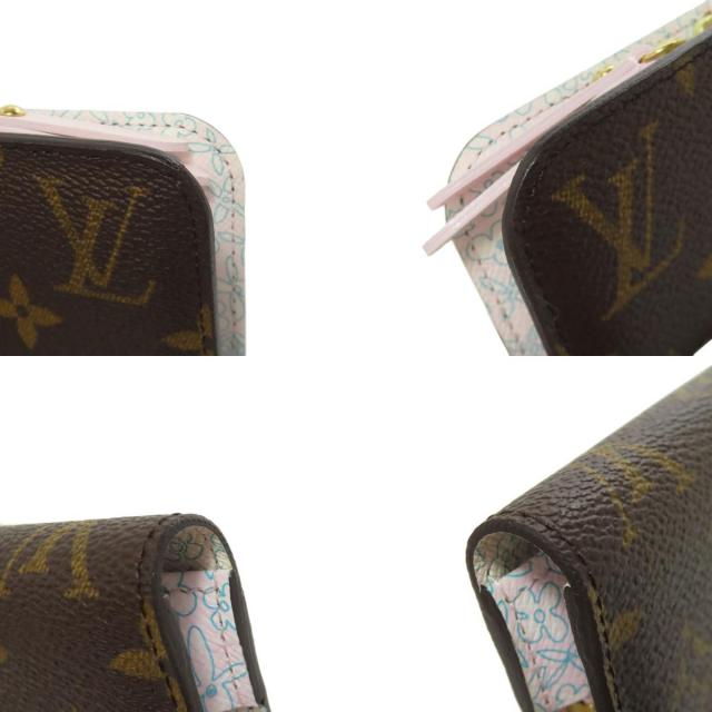LOUIS VUITTON ルイヴィトン M60229 ポルトモネ・アンソリット フルリ 二つ折り財布（小銭入れあり） モノグラムキャンバス レディース [中古] LOUIS VUITTON（ルイ・ヴィトン） M60229 ポルトモネ・アンソリット