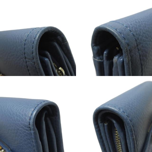 グッチ 二つ折り財布（小銭入れあり） バンブー