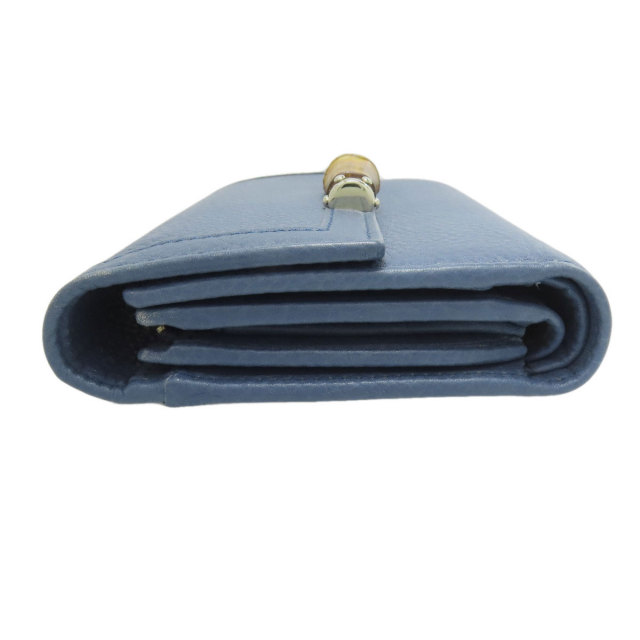 グッチ 二つ折り財布（小銭入れあり） バンブー