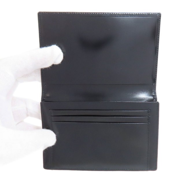 BVLGARI ブルガリ ロゴ カードケース カーフ メンズ [中古] ブランド京  