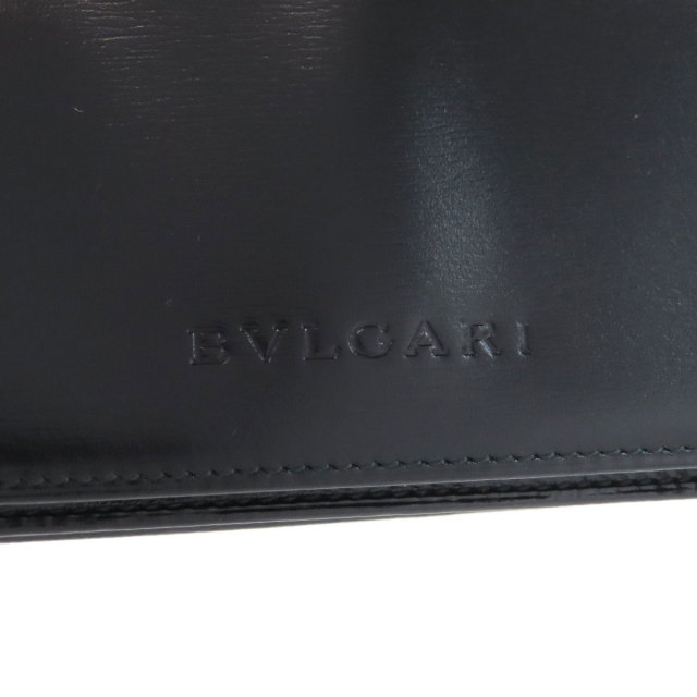 BVLGARI ブルガリ ロゴ カードケース カーフ メンズ [中古] ブランド京  
