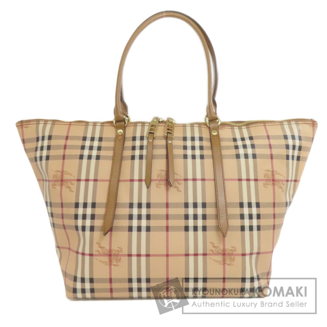 BURBERRY バーバリー チェック柄 ショルダーバッグ キャンバス