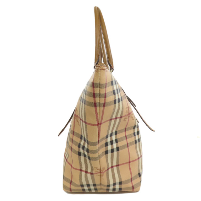 BURBERRY バーバリー ノバチェック トートバッグ PVC レディース