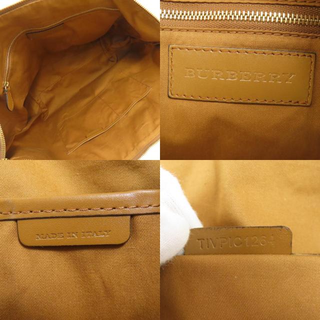 BURBERRY バーバリー ノバチェック トートバッグ PVC レディース [中古