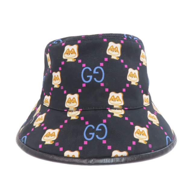 GUCCI グッチ Pikarar Kawaii バゲットハット 帽子 キャンバス