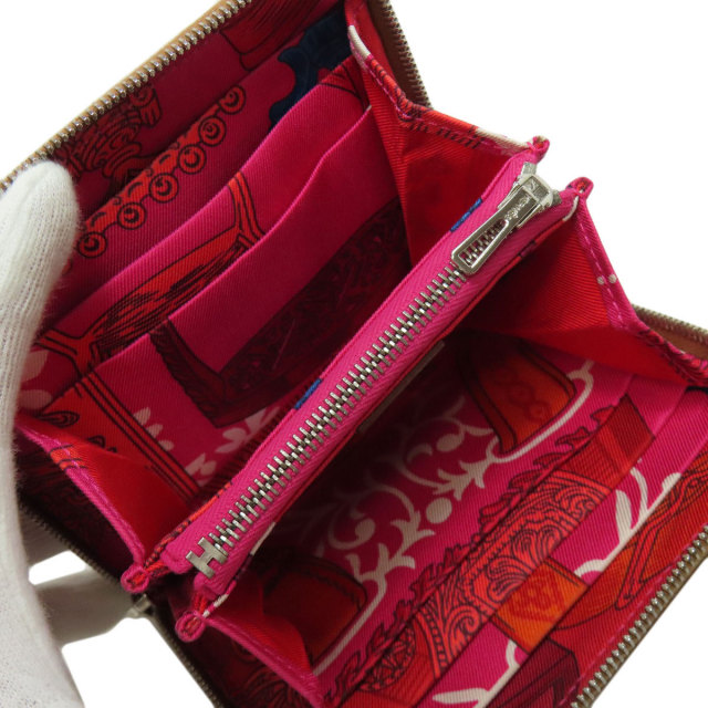 HERMES エルメス アザップシルクイン コンパクト ゴールド