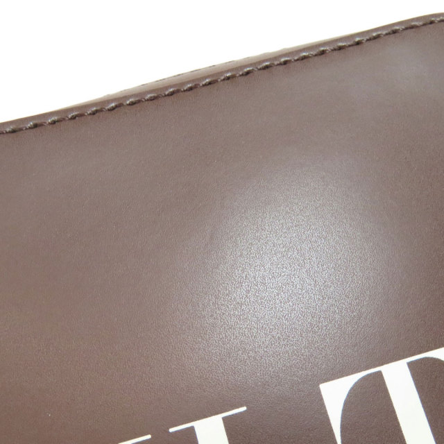 VALENTINO バレンティノ ロゴ ショルダーバッグ レザー レディース