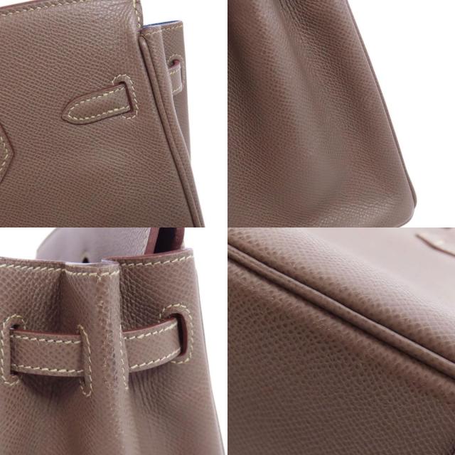 HERMES エルメス バーキン25 エタン ブルータラサ シルバー金具