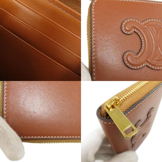 CELINE セリーヌ トリオンフ コインケース レザー レディース