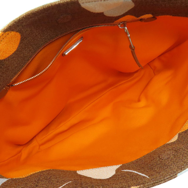 MIUMIU ミュウミュウ ロゴ トートバッグ キャンバス レディース [中古