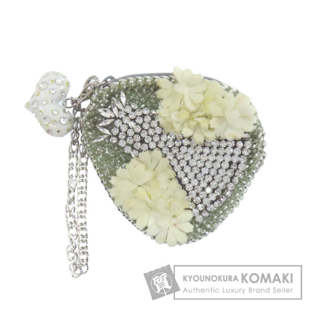 アンテプリマ ANTEPRIMA  ワイヤーポーチ フラワー  アクセサリーポーチ PVC レディース  中古 ANTEPRIMA アンテプリマ ワイヤーポーチ フラワー アクセサリーポーチ