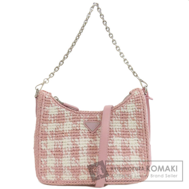 PRADA プラダ 迷彩柄 2WAY トートバッグ ナイロン素材 レディース