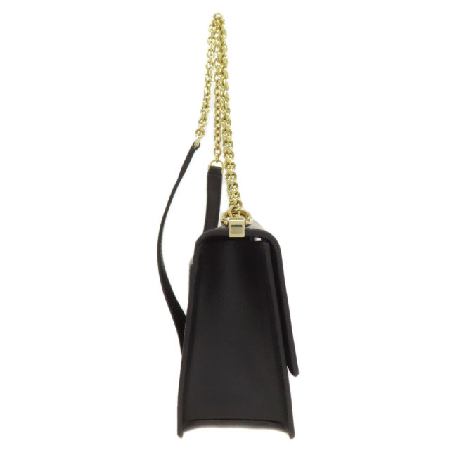 美品✨現行 フルラ ショルダーバッグ レザー ナイロン ブラック アーチロゴ Furla フルラ アーチロゴ ショルダーバッグ レザー レディース