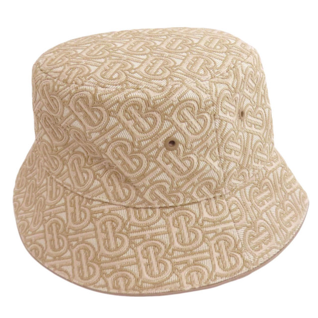 Burberry バーバリー ロゴ バケットハット 帽子 レディース SP 55 BURBERRY バーバリー バケットハット 帽子 キャンバス