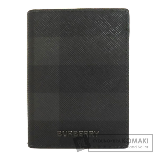 BURBERRY バーバリー チェック柄 カードケース PVC レディース [中古  