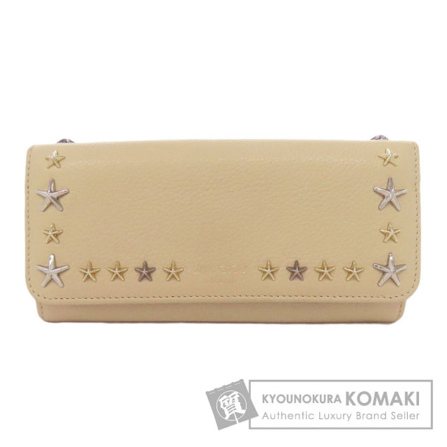 ジミーチュウ 長財布(小銭入れあり) スターモチーフ