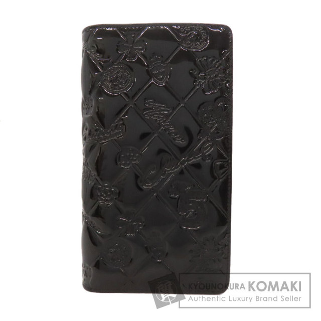 【中古】シャネル長財布（カメリア） CHANEL シャネル 長財布 ファスナー付き レディース カメリア