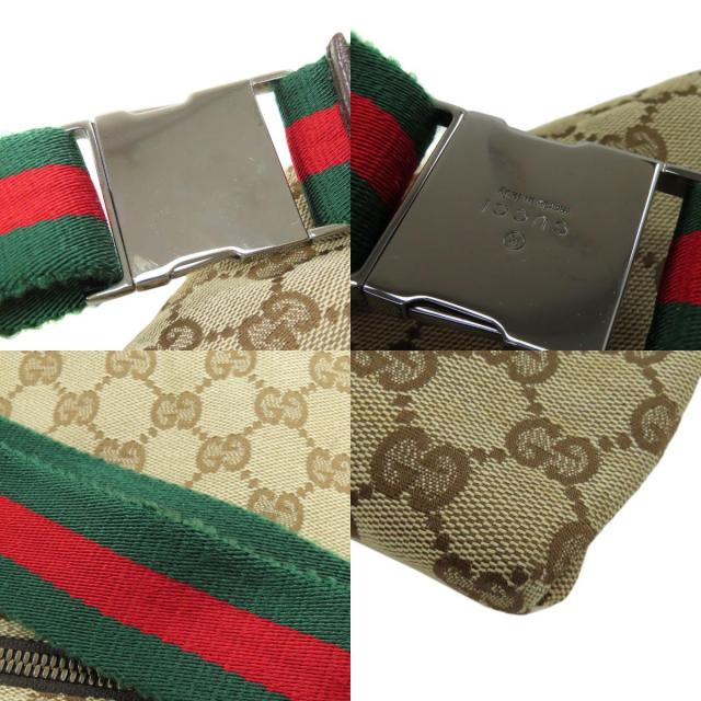 GUCCI グッチ 28566 GG ヒップバッグ・ウエストバッグ キャンバス