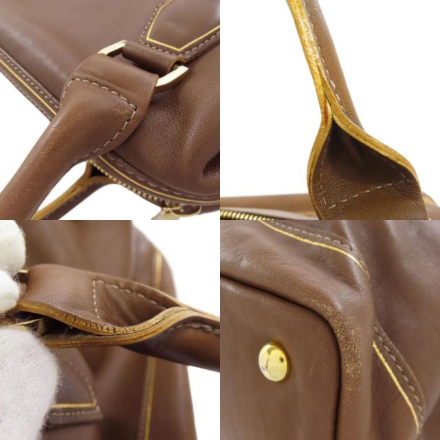 人気♡美品♡Longchamp ロンシャン ブランドロゴ レザー ボストンバッグ 美品LONGCHAMPロンシャン レザーボストンバッグ 総柄