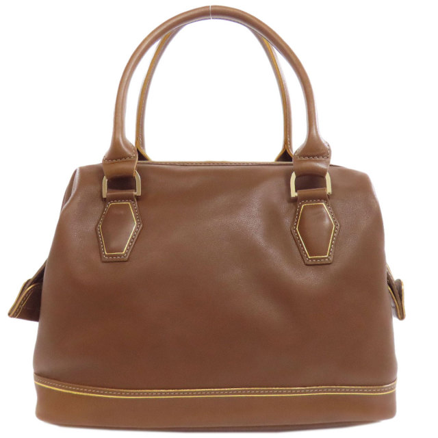 Longchamp ロンシャン ロゴ トートバッグ レザー レディース