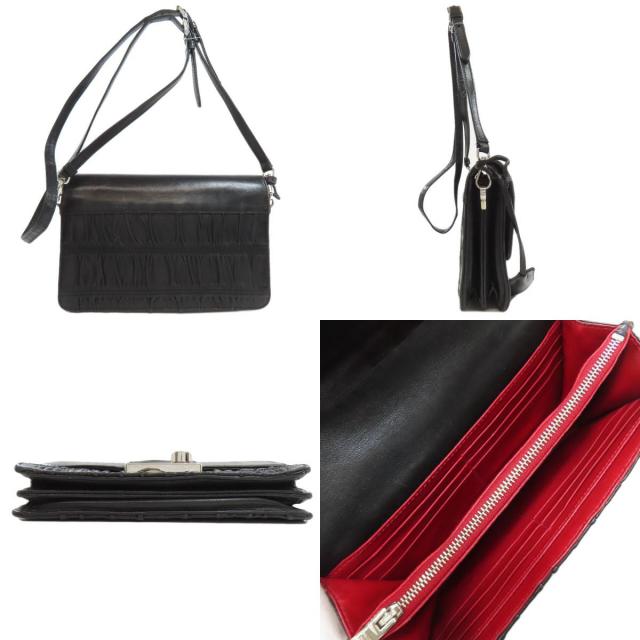 プラダ ギャザー レザー ハンドバッグ ショルダーバッグ A4可 シリアルあり 美品 正規品 PRADA オール レザー ギャザーハンドバッグ