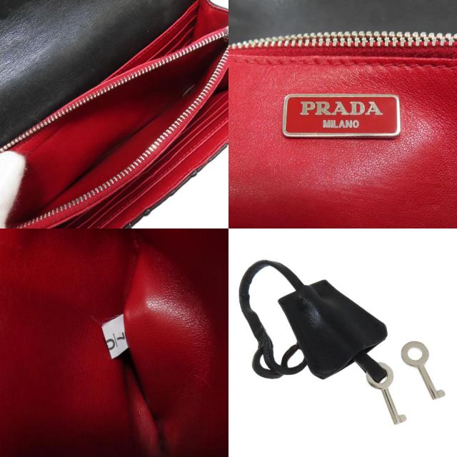 【大人気！✨】PRADA プラダ ショルダーバッグ ハンド ギャザー 金ロゴ 美品 PRADA ギャザー ハンドバッグ ゴールド レザー ナイロン