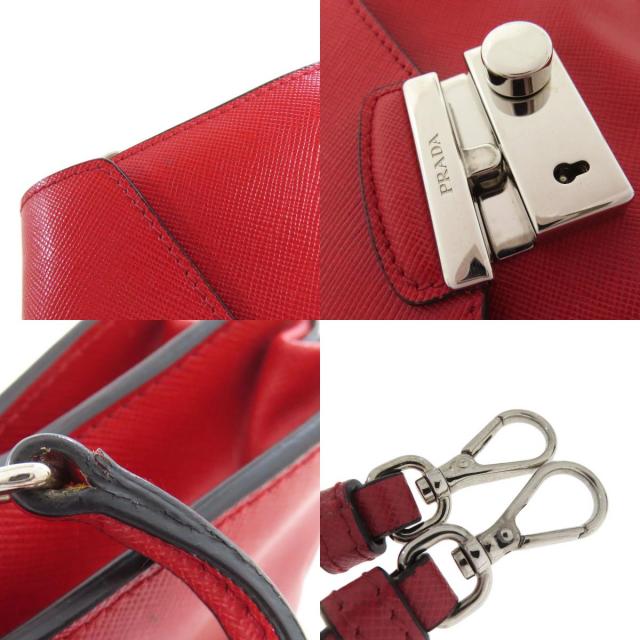 PRADA プラダ BN2662 チェーン 3WAY ショルダーバッグ サフィアーノ レディース [中古] PRADA プラダ BN2662 チェーン 3WAY ショルダーバッグ サフィアーノ