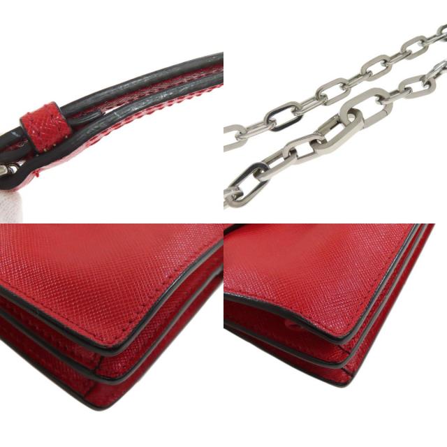 PRADA プラダ BN2662 チェーン 3WAY ショルダーバッグ サフィアーノ レディース [中古] PRADA プラダ BN2662 チェーン 3WAY ショルダーバッグ サフィアーノ