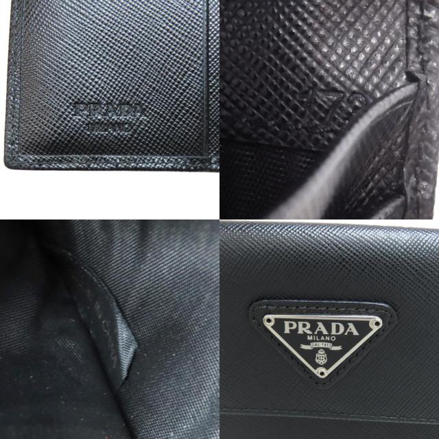 23 極上美品 PRADA プラダ 小銭入れ 財布 PRADA プラダ 2つ折り財布(小銭入れ付き) チプリア 1ML050 QHH