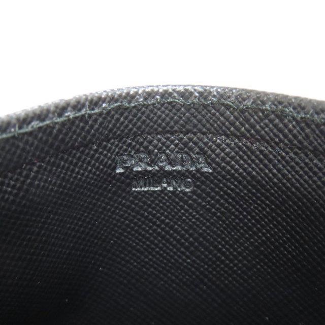PRADA プラダ 2M1149 ロゴ カードケース サフィアーノ レディース  