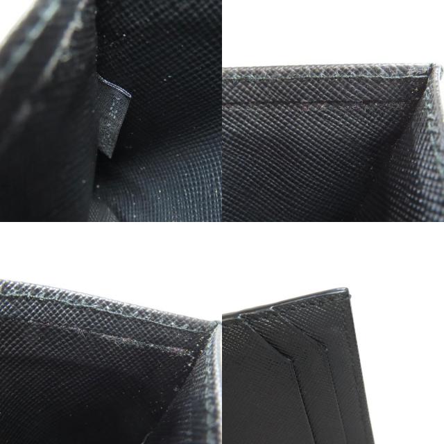 PRADA プラダ 2M1149 ロゴ カードケース サフィアーノ レディース