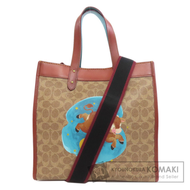 コーチ トートバッグ シグネチャー 丑 2WAY