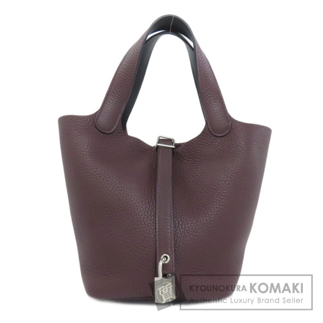 エルメス ハンドバッグ ピコタンロックPM エクラ シルバー金具