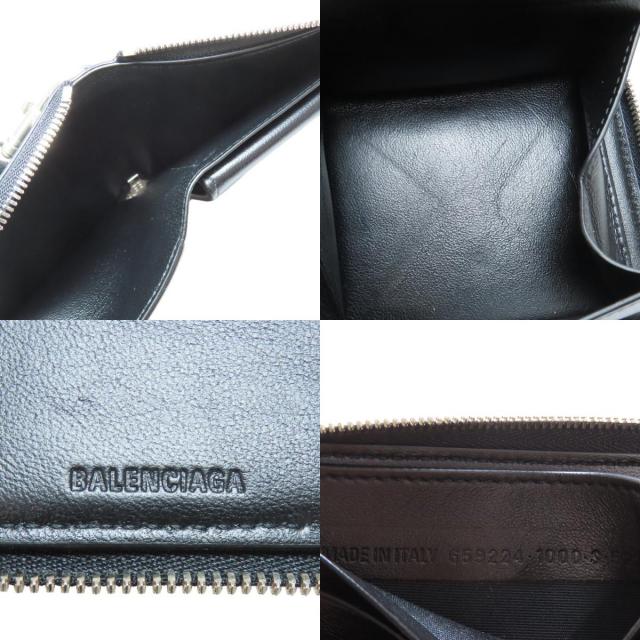 バレンシアガ 二つ折り財布（小銭入れあり） エッセンシャル ミニ ウォレット