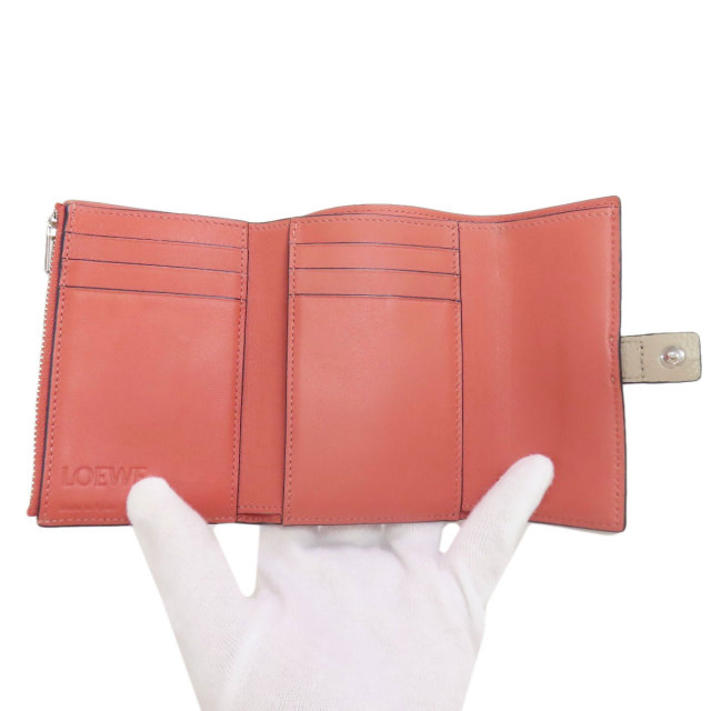 LOEWE ロエベ バーティカル ウォレット スモール 二つ折り財布（小銭  