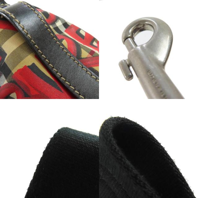 BURBERRY バーバリー ノバチェック グラフィティプリント ショルダー