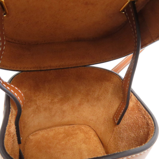 CELINE セリーヌ スモールボックス キュイル トリオンフ ショルダー