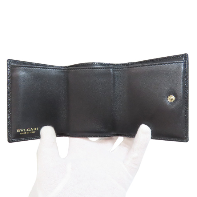 BVLGARI ブルガリ ブルガリブルガリ 二つ折り財布（小銭入れあり