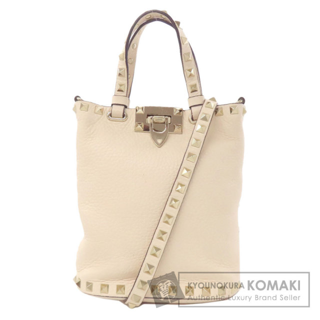 【極美品】VALENTINO アンティーブ 2way ハンドバッグ キャンバス ヴァレンティノ ガラヴァーニ アンティーブ キャンバス