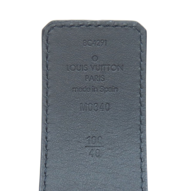 LOUIS VUITTON ルイヴィトン M0340 サンチュール LVイニシアル ベルト  