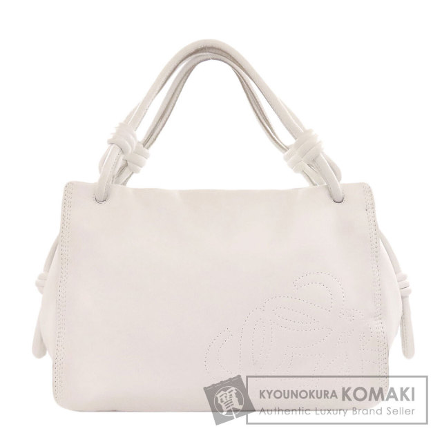 LOEWE ロエベ タッセルチャーム 総柄 化粧ポーチ ラムスキン