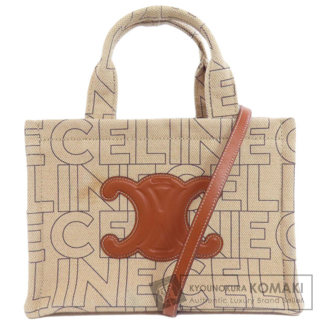 CELINE セリーヌ スモール フォールド カバ 2WAY ハンドバッグ